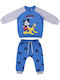 Kids Sweatpants Set Blue 2 Pieces Mickey Friends