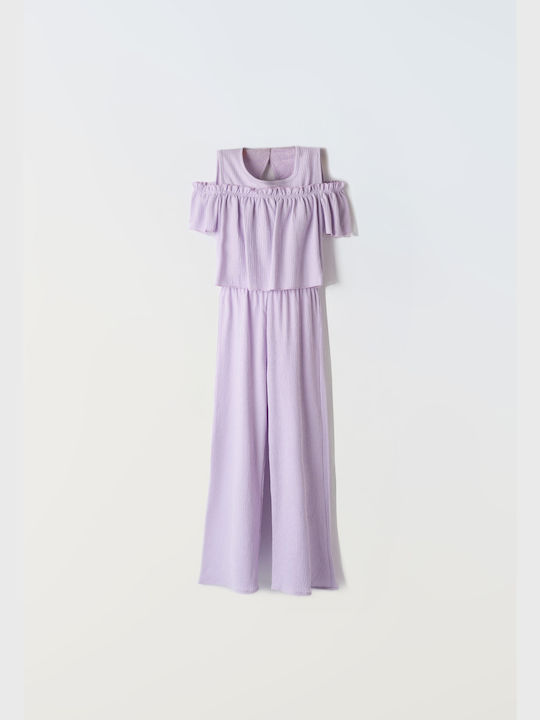 Εβίτα Kids Jumpsuit Purple