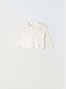 Εβίτα Kids Cardigan Knitted White