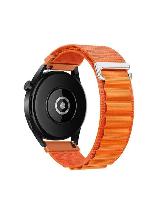 WH05 Strap Fabric Orange (Samsung Huawei Xiaomi Vivo OPPO etc. 22mm Universal)