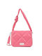 Doca Damen Tasche Schulter Rosa