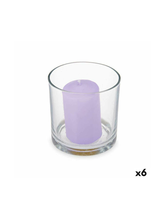 Acorde Scented Candle Jar with Scent Lavender Lilac 10x10cm 1pcs