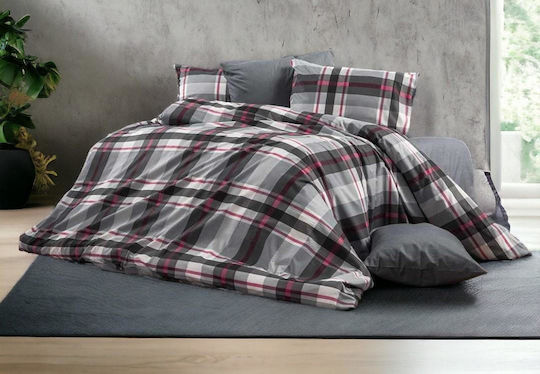 Linea Home Mill Σετ King Size 4τμχ 260x240εκ. Πολύχρωμο