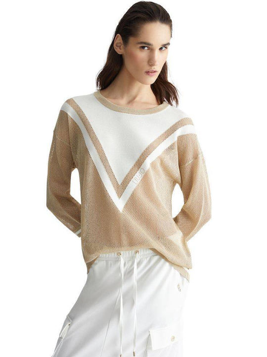 Liu Jo Women's Long Sleeve Sweater White