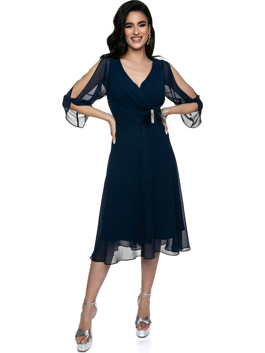 RichgirlBoudoir Summer Midi Dress for Wedding /...