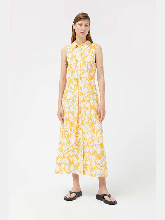 Compania Fantastica Dress Midi Rochie cu cămașă Rochie Floral