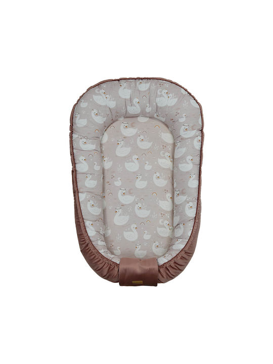 Bebe Stars Βρεφικό Μαξιλάρι Φωλιά Swan Ροζ 30x64εκ. Bebe Stars Βρεφικό Μαξιλάρι Φωλιά Swan Ροζ 30x64εκ.