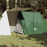 vidaXL Cort Camping Verde pentru 3 Persoane 170x220x170cm