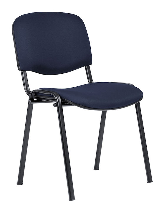 Chair Visitor Taurus in Blue Color 53.5x47x81cm 1pcs