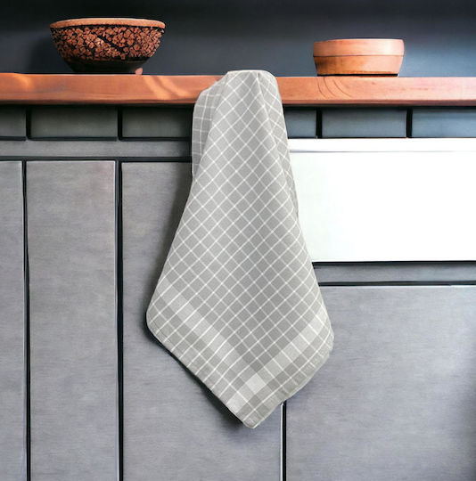 Linea Home Towel from 100% Cotton in Gray Color 50x70cm