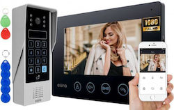 Delta VDP-90A3 Σετ Θυροτηλεόρασης Wi-Fi Μαύρο