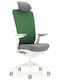 ErgoAction Action Chair Lux Office Chair with Adjustable Arms Green