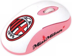 Techmade Ac Milan Official Ενσύρματο Mini Ροζ