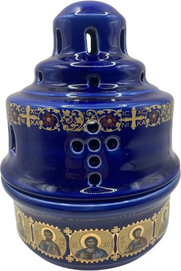 Tisch-Öllampe Keramik 15x11.5cm POR-8609