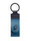 Dainese Keychain Leather Petrol Blue