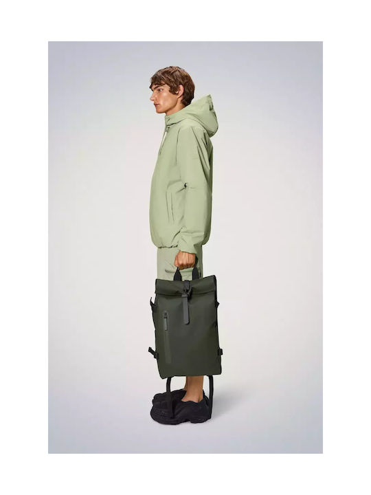 Rains Men's Fabric Backpack Green