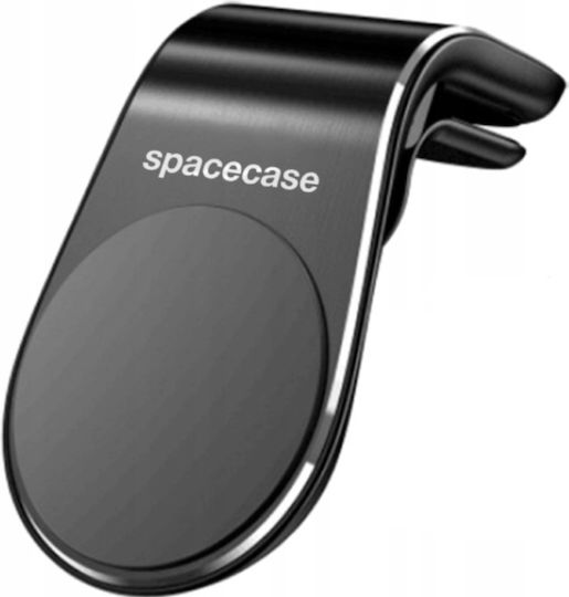 Spacecase Sc03 Magnetic Air Vent Car Holder - магнитен държач за мобилни телефони / смартфони за въздушните отвори на автомобила - черен (5905123421549) 118784