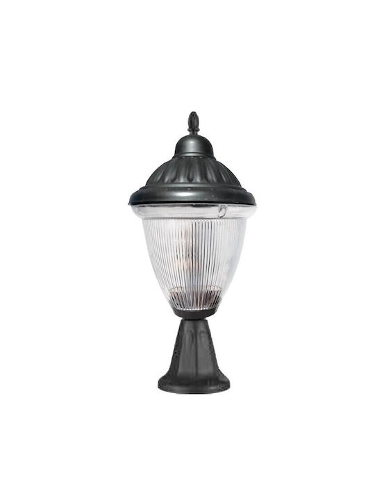 Vito Outdoor Floor Lamp Lantern for Exterior Space 10W IP44 for E27 Socket Black