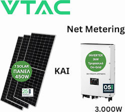 V-TAC Net Metering Photovoltaic System 9003