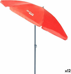 Aktive Solskjerm Foldable Beach Umbrella Aluminum Diameter 1.8m Coral 12τμχ