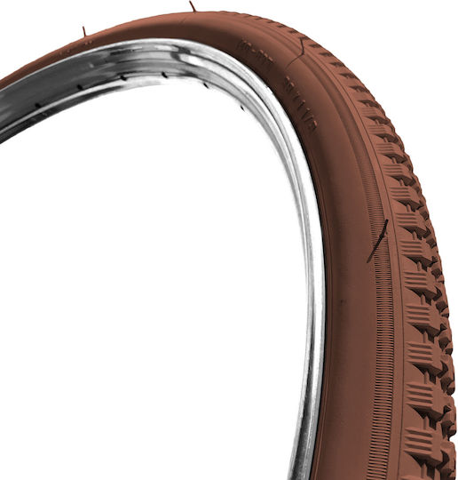 Vee-rubber Rubber Bicycle Tire Vintage 28x1 1/2 Brown Vrb015