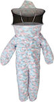Imkerbekleidungsausrüstung Kinder-Imker-Overall Ganzkörper - Rosa 100.0115