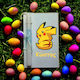 Lumanare De Paste Pokemon Rotundă