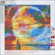 Κατασκευή Diamond Painting 5d Kit Centrum 30x30cm Φεγγάρι