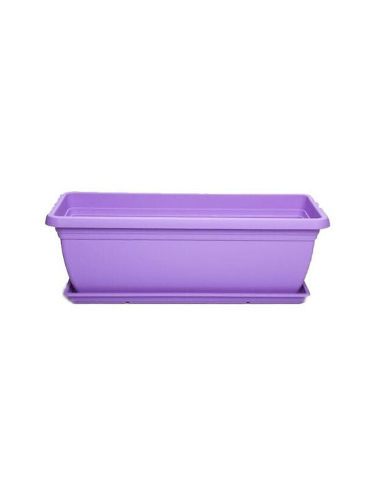 Micplast Mojito 40 Кутия за саксии 40x17см Purple 11.06.01