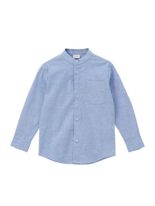 Kids Shirt Long Sleeve Sky Blue