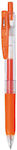 Zebra Στυλό Gel 0.7mm με Κόκκινο Μελάνι Sarasa Clip