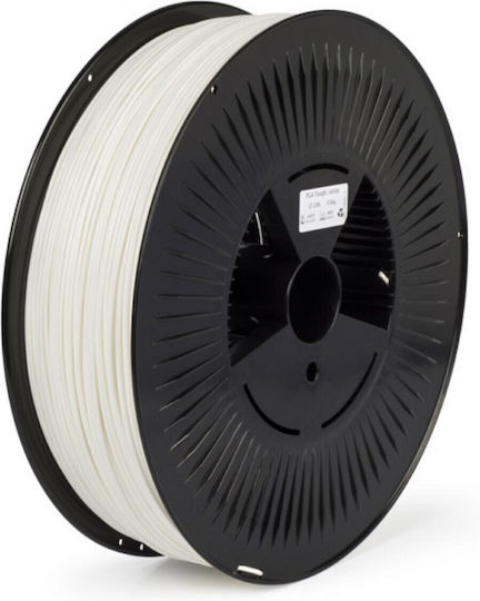 Real Filament Tough PLA 3D Printer Filament 2.85mm White 5kg 1pcs (Spool)