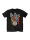 Rock Off The Beatles Tricou Negru Bumbac