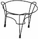 Poulimenos Pot Stand Black 17cmx19cmcm.