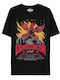 T-shirt Stranger Things Black Cotton