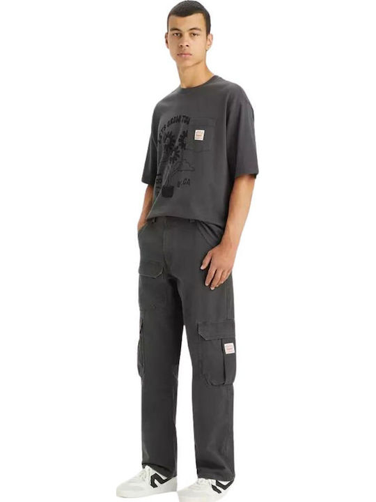 Levi's Trousers Cargo in Loose Fit Black