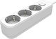 Vito Power Strip with Surge Protection 3 Positions with Switch and Cable 1.5m