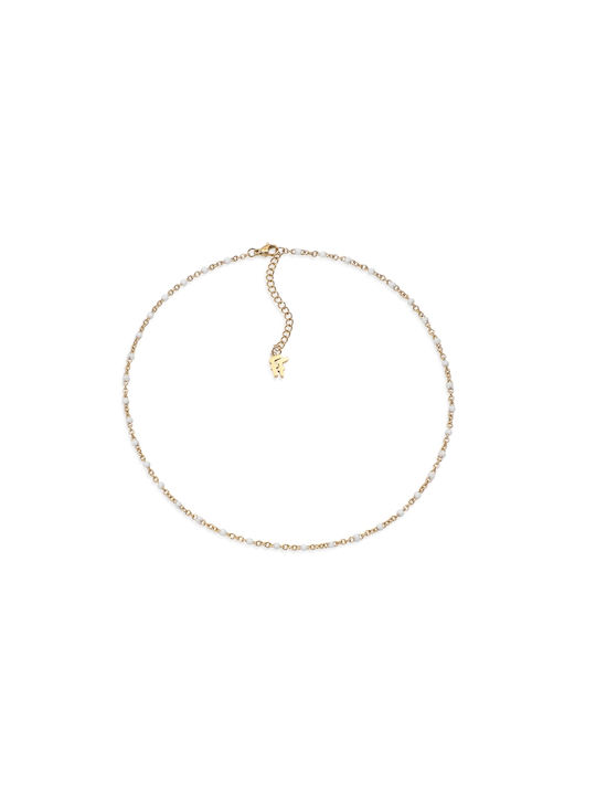 Folli Follie Necklace Gold Plated