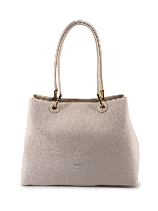 Diana & Co Damen Tasche Shopper Schulter Beige