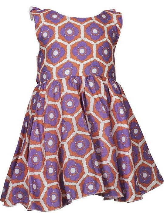 Rochie pentru Copii Fără mâneci Purple