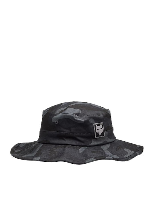 Fox Base Over Fabric Men's Hat Black Camo