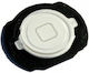 Home Button With Rubber Ring For Ipod Touch 4 - White