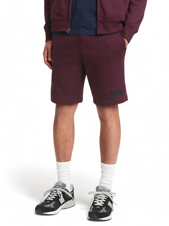 GAP Men's Athletic Shorts Burgundy