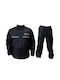 STR Men's Waterproof Riding Jacket & Pants Set Black