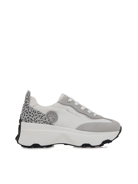 Renato Garini Damen Sneakers White Grey