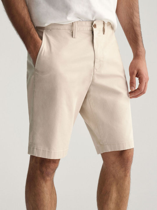 Gant Men's Shorts Chino Beige
