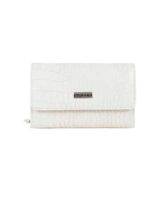 Doca Large Women's Wallet Ecru