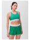 Women's Bra without Padding Green