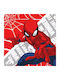 Dimcol Baby Washcloth Disney Spiderman 01 Multicolour 30x30cm