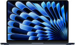 Apple MacBook Air 13" (2024) 13.6" Retina Display (M3-8-core/8GB/256GB SSD) Midnight (UK Keyboard)